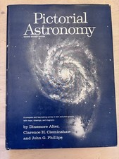 Vintage 1963 Pictorial Astronomy Book 2nd Revised Space Age NASA Era Science HC