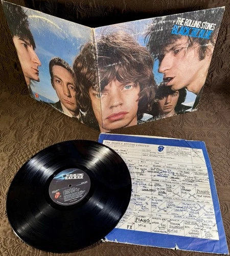 The Rolling Stones - Black And Blue, Vinyl COC 79104 Rolling Stones Records 1976