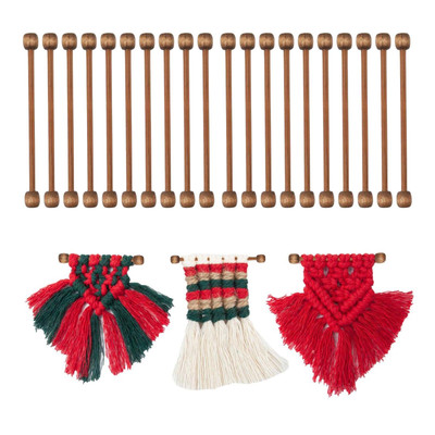 Haus Banner Halter Zubehör Set Mini 20 Stück Fahnenmast Design für Scroll