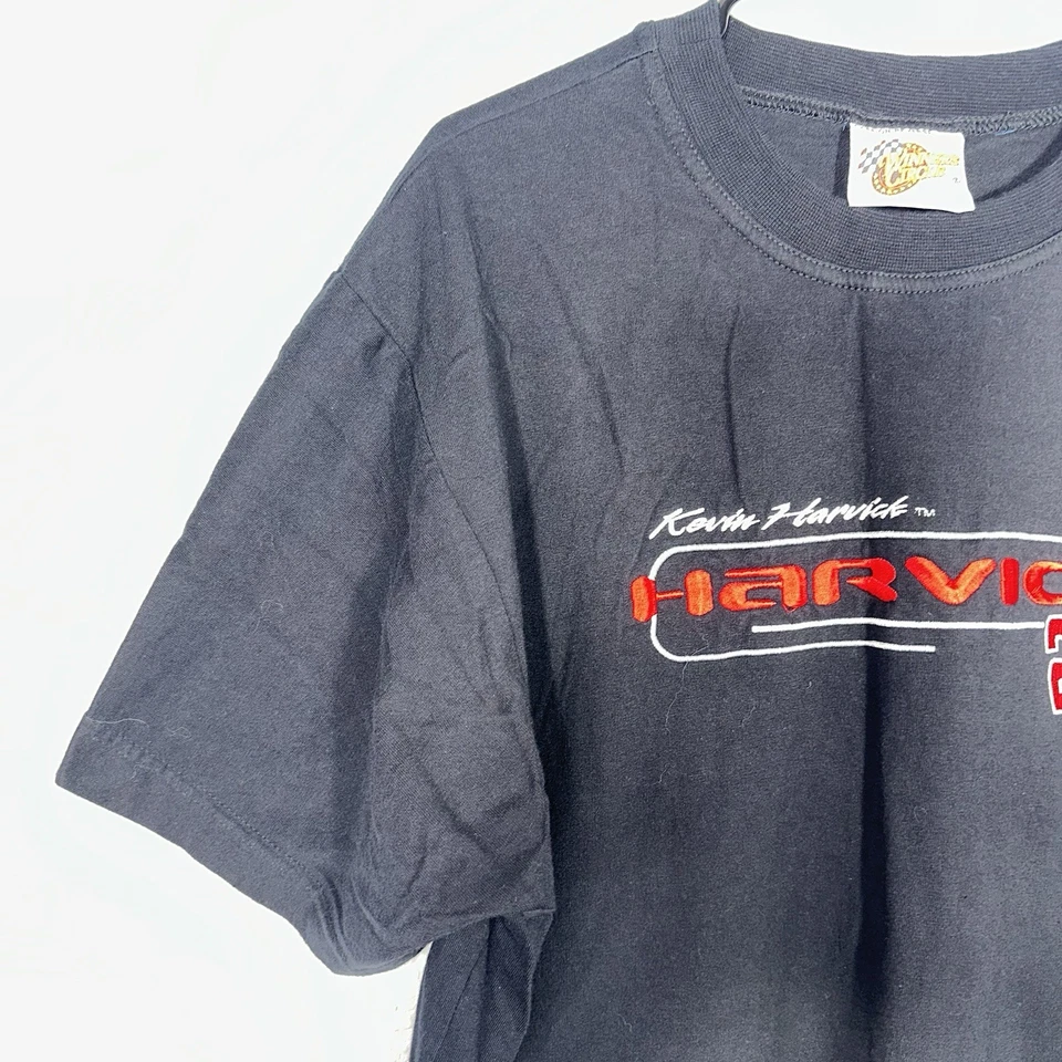 Camiseta negra para hombre NASCAR Kevin Harvick #29 Winners Circle talla grande adulto Foto 3 de 4