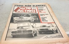 May 1972 Australian AUTO ACTION  Magazine GT FALCON & TORANA Cover