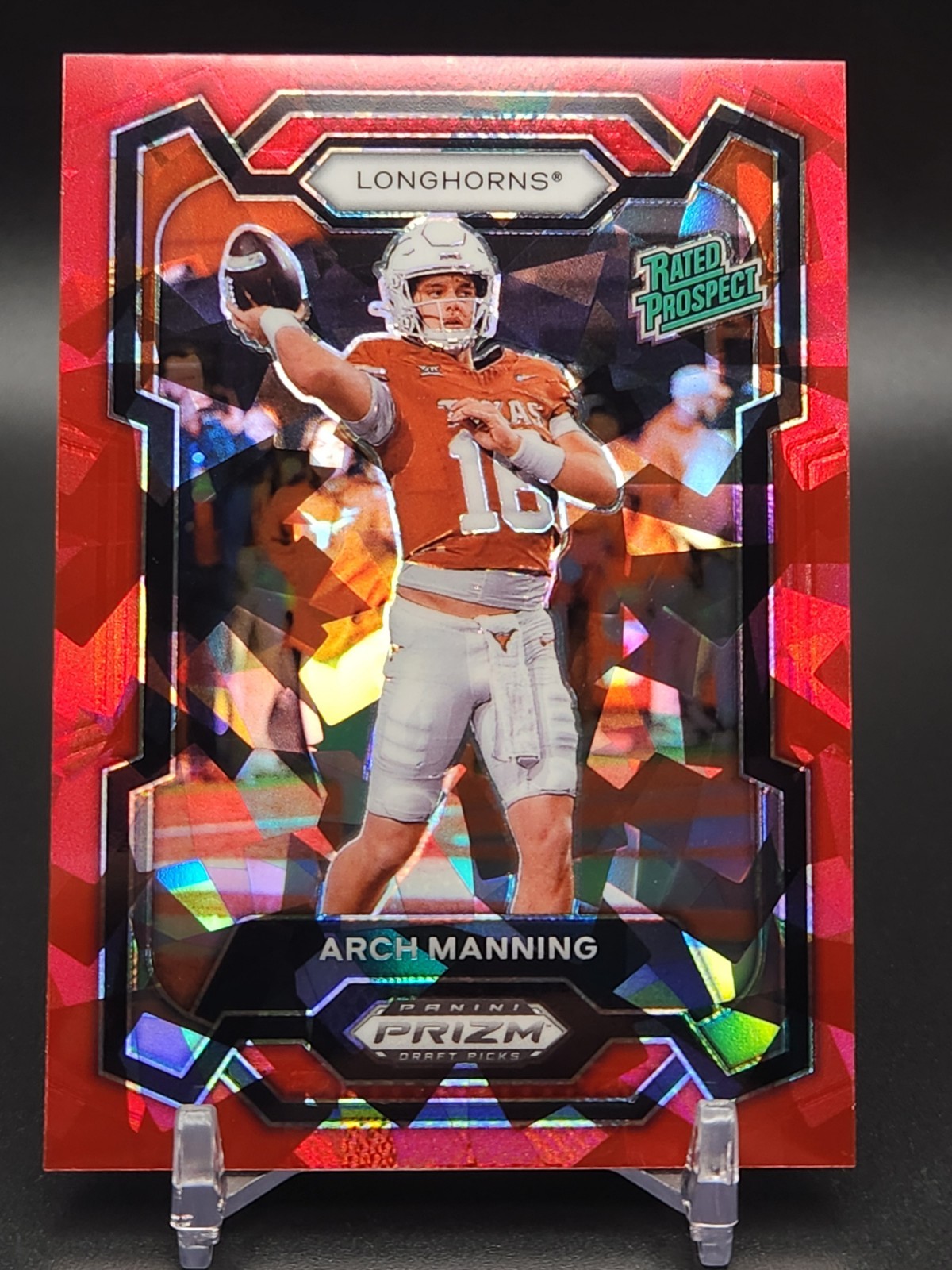 2024 PANINI PRIZM DRAFT PICKS RED ICE #192 ARCH MANNING (RC) 🔥💥🔥