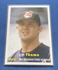 2021 Topps Archives 1957 Topps #22 Jim Thome Cleveland Indians