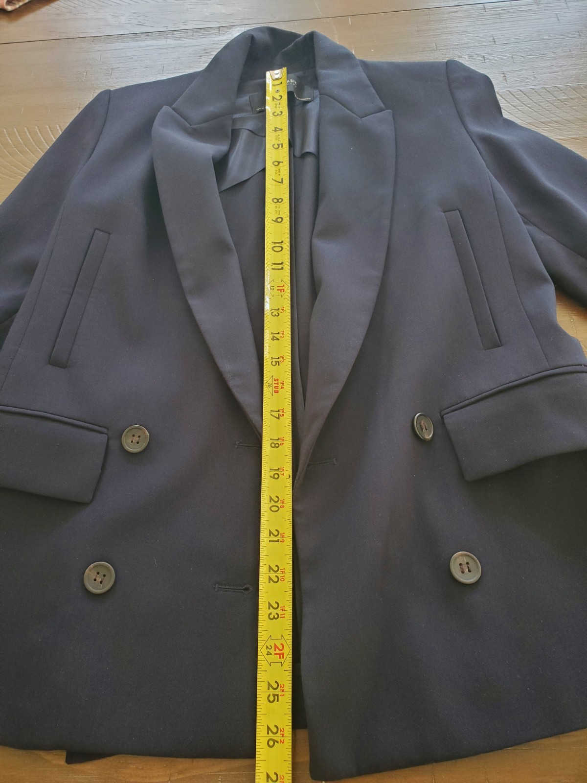 Zara Basic Collection Navy Classic Preppy Academy… - image 15