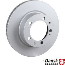 2x Bremsscheibe DANSK CLAS JP GROUP 1663100500 für PORSCHE 911 964 Targa Carrera