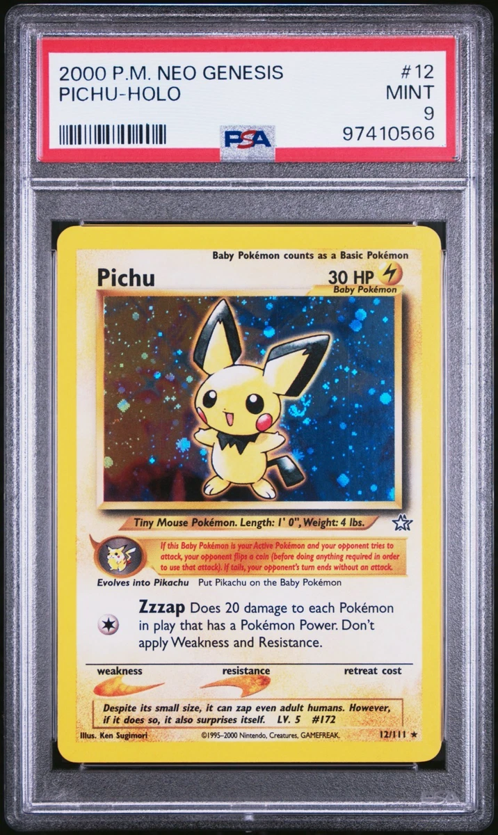 Pichu 12/111 Neo Genesis for sale | eBay