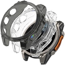 Miimall 2 Confezioni di Custodia per Garmin Fenix 8 47mm AMOLED Cover in TPU