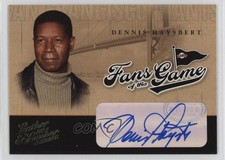 2004 Donruss Leather & Lumber Fans of the Game Dennis Haysbert #FG-2 Auto 0n8
