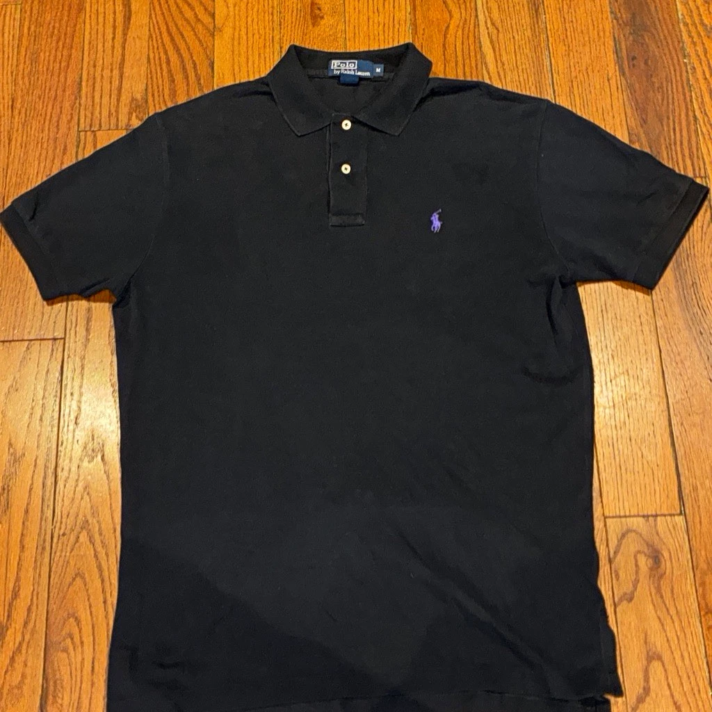 25+ Polo Ralph Lauren Size M Black Polos for Men for sale