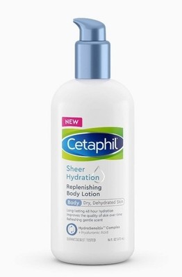 Cetaphil Sheer Hydration Replenishing Light Body Lotion Jumbo Bottle 16 fl oz