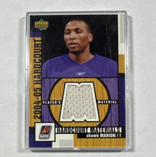 Upper Deck 2004-05 Hardcourt Shawn Marion Hardcourt Materials #HM-SH Suns