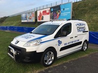 Chrom Edelstahl Dachlichtleiste + Leds FüR Peugeot Partner 2019+ Van Oben