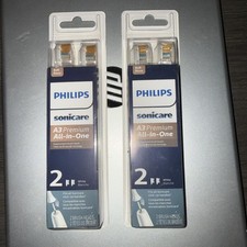 2 Packs (4 Heads) - Philips Sonicare A3 Repla...