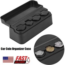 Car Coin Case Organizer Storage Mini Box Plastic Holder Car Interior Accessories