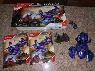 Mega Bloks Construx Halo Covenant Wraith Ambush DPJ93 Retired 