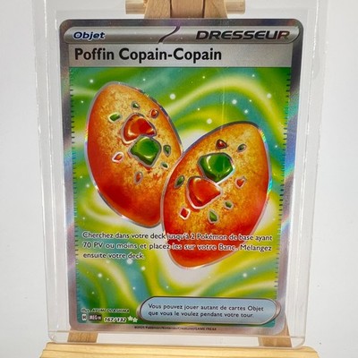 Poffin Freund-Kumpel 167/132 Full Art FA Pokemon Karte ME01 Mega Evolution ME1