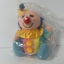 Dakin Dream Dolls Plush Clown Doll 1980s Plush Ragdoll Vintage