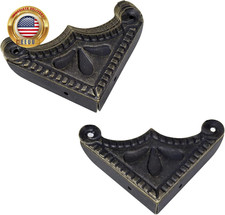 12Pcs Metal Box Corner Guard Protector Safety Bumpers Decorative Furniture Edge