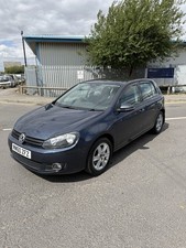 2010 Mk6 Volkswagen Golf 1.6tdi DSG Automatic 5 Door Hatchback Diesel Blue