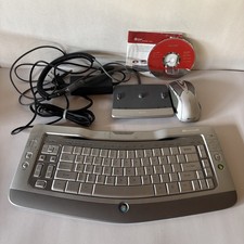 MICROSOFT WIRELESS ENTERTAINMENT KEYBOARD 8000 W/DOCKING STATION  MOUSE