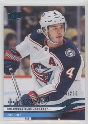 2025-26 Upper Deck Series 1 Deluxe 44/250 Cole Sillinger #47 1b8c