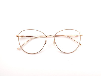 Escada Eyeglasses Frames Only, VESD35K COL. 02AM, 54-16-140, Titanium, Rose Gold