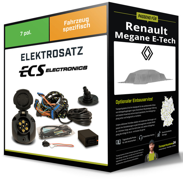 Elektrosatz 7-Pol Spezifisch für Renault Megane E-Tech 11.2021-Jetzt NEU-image