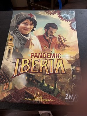 ''Pandemic Iberia'' Limited Collectors Edition Board Game Z-Man Games 2016