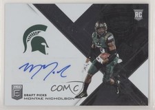 2017 Panini Elite Draft Picks Draft Picks Auto Montae Nicholson #245 Auto 0c2