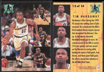 93/94 1993-94 Ultra All-NBA #12 Tim Hardaway Golden State Warriors