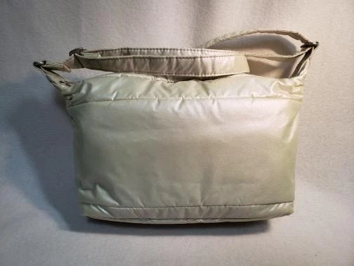 Bolso de Hombro PORTER Niña Estrella Fugaz Blanco Aurora Perla Compacto Usado Foto 3 de 4