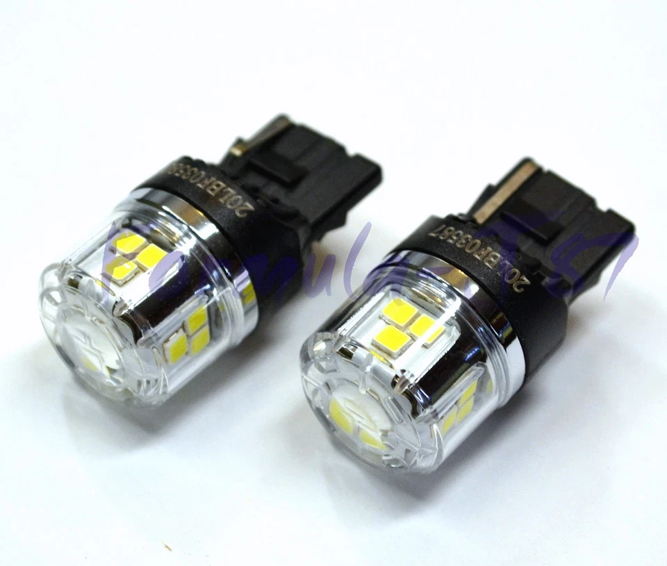 Luz LED 30W 7440 Blanca 5000K Dos Bombillas Señal de Giro Trasero Reemplazar Actualización Foto 4 de 4