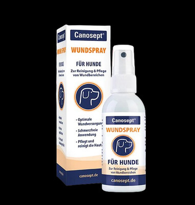 Canosept Wundspray für Hunde 75 ml Wundversorgung Pflege Reinigung Wundbereich