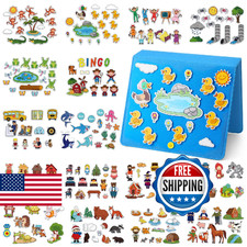 Windkream 16 Pack Felt Board Story Sets Flannel Felt Story Board Pieces with a M