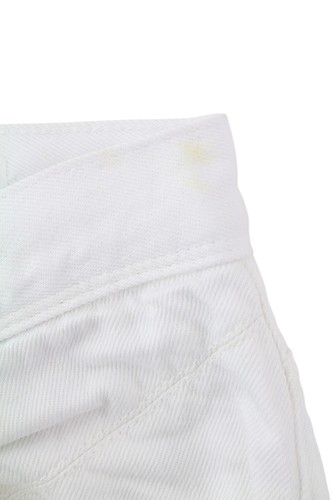Antony Morato Argon Herren Jeans W32 Weiß Slim Knöchellang Geknöpft Logo Denim - Picture 11 of 18