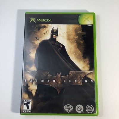 Batman Begins (Microsoft Xbox, 2005) CIB Complete w Manual
