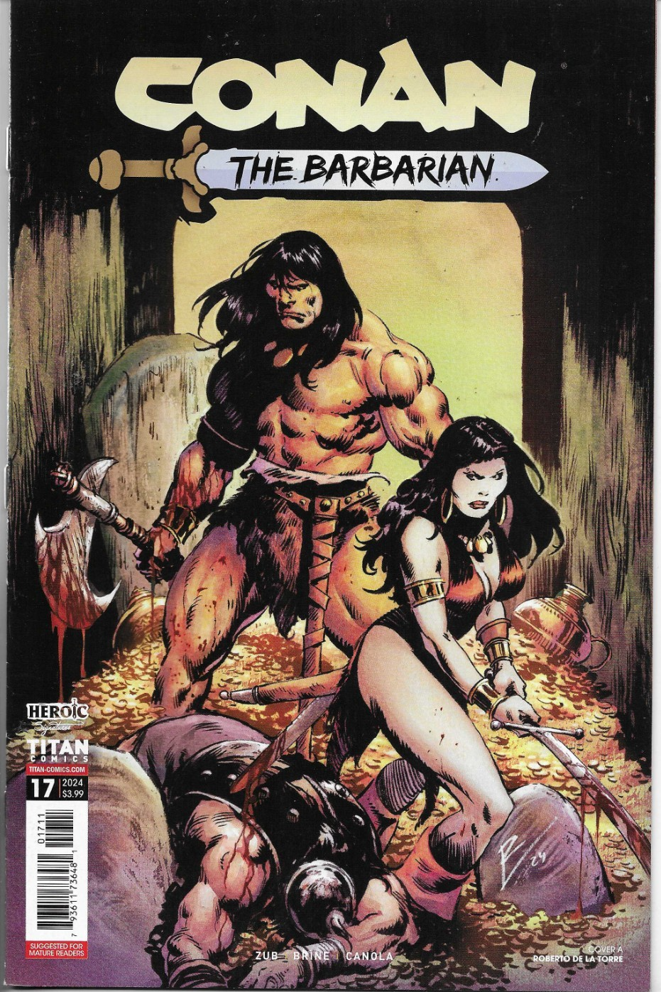 CONAN THE BARBARIAN (2023) #17 A - Back Issue (S)