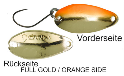 Gunki Spoon Reinbo Slide 2,48cm 2,1g - Forellenblinker, Kunstköder, Spinnköder