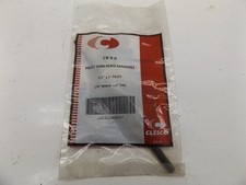 Clesco CR-9-6 Pilot Threaded Mandrel, 1/4" Shank  x 6" OAL , 1/8" x 1" Pilot