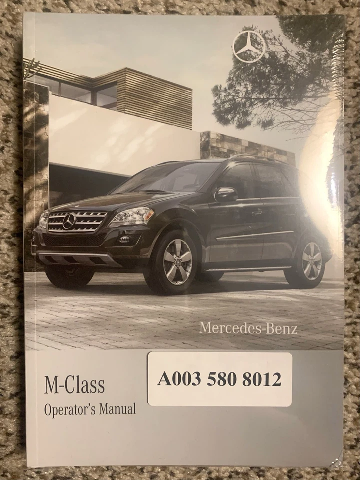 ¡NUEVO! Mercedes Clase M 2010 manual del propietario navegación ML 350 450 550 63 AMG juego completo OEM Foto 2 de 4