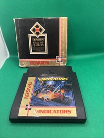Vindicators Nintendo NES Tengen Cartridge And Sleeve. Tested.