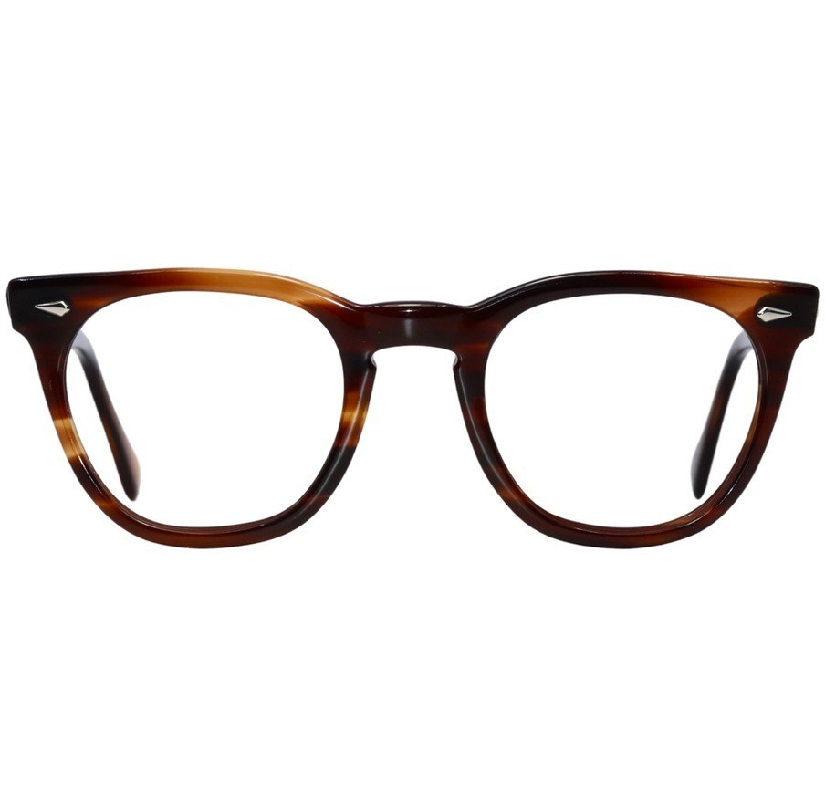 VINTAGE AMERICAN OPTICAL AO 48-24 STADIUM TORTOISE EYEGLASSES FRAME MID CENTURY