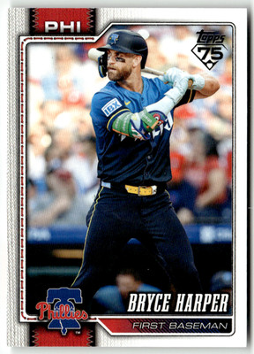 2026  Topps  MLB Series One  No. 250  Bryce Harper
