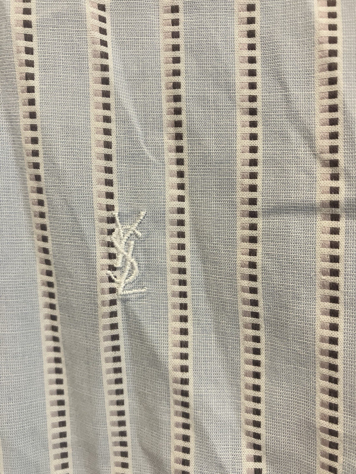 Camicia uomo Yves Saint Laurent YSL 100% cotone Pour Homme Taglia M