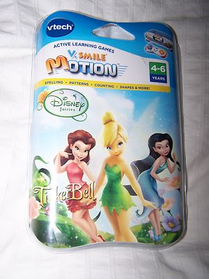 *VTECH VSMILE MOTION TINKERBELL SMARTRIDGE