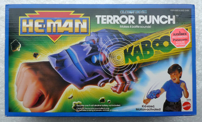 He-Man New Adventures TERROR PUNCH Accessory US Mattel MISB 1990 Motu He-Man New Adventures TERROR PUNCH Accessory US Mattel MISB MISB MISB 1990 Motu f53157