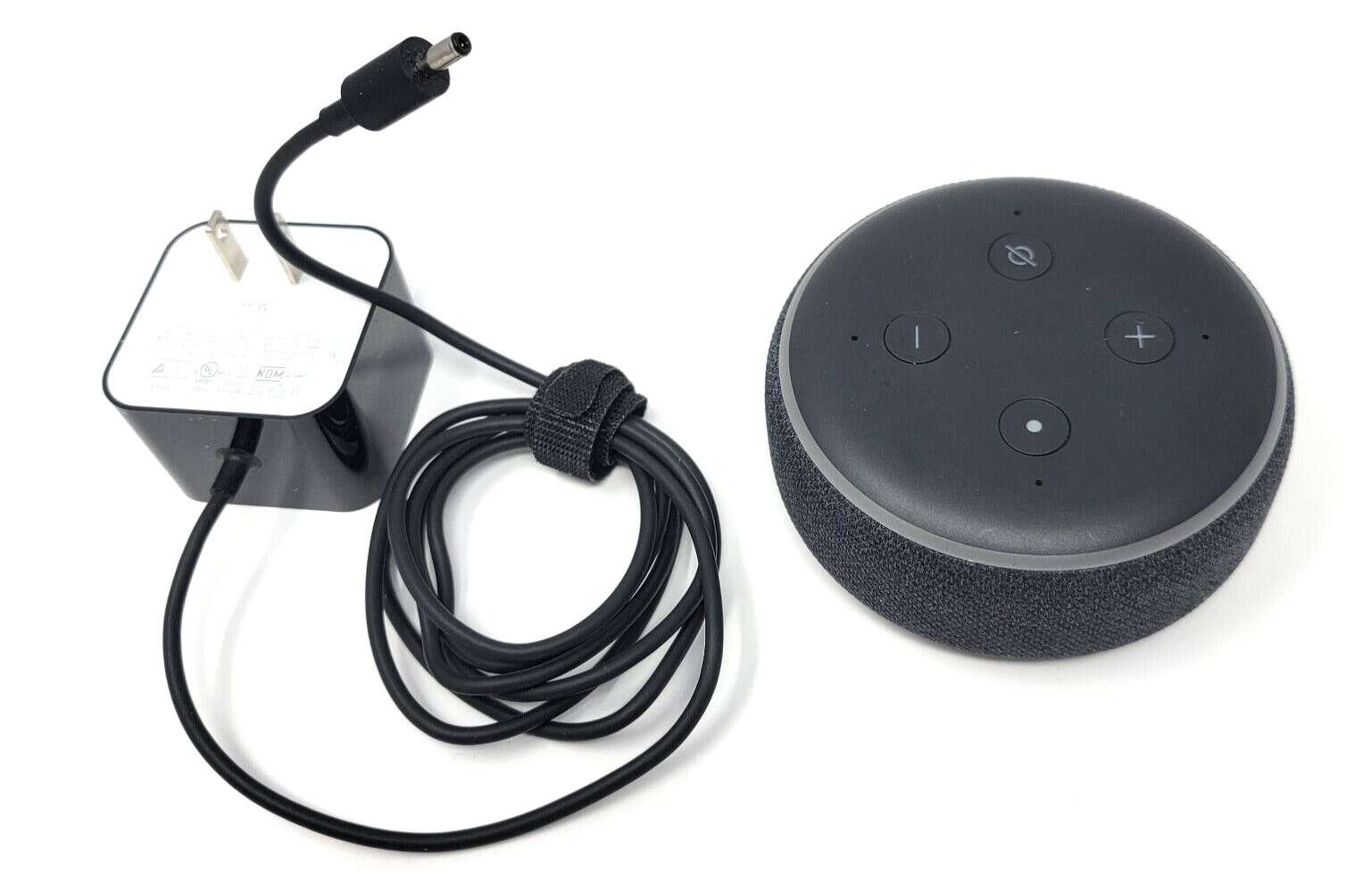 Echo Dot 3rd Gen Smart speaker with Alexa Charcoal With Power Cord