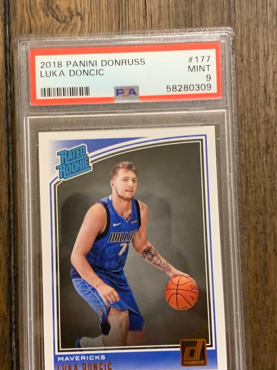 2018 Panini Donruss Luka Doncic #177 Rookie PSA 9 | eBay