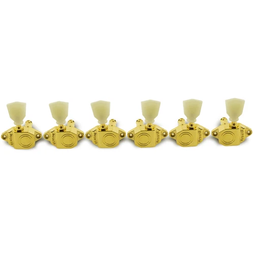 Kluson 3+3 Vintage Gold Diecast Sealfast Tuners fits Gibson L5 Super 400