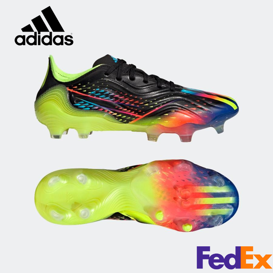 adidas Soccer Cleats Shoes Copa Sense.1 FG Black x Bright adidas Soccer Cleats Shoes Copa Sense.1 FG Black x Bright